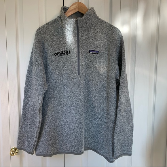 Patagonia Birch White Twisted Tea Hard Iced Tea Women's XL Better Sweater - Picture 4 of 16